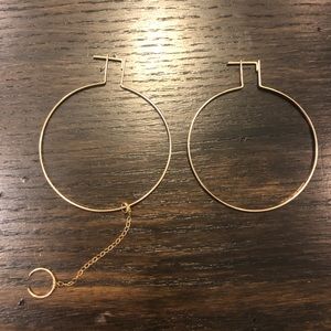 Sarah Briggs Hoops with Ear Cuff